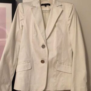Beautiful white two buttoned blazer
